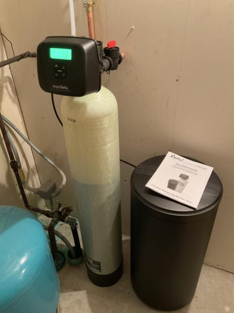 Trempealeau, WI - Installation of New Capital CP100-32K Water Softener
**Evaluate existing water quality and plumbing setup
**Pre-installation discussion of installation preferences with customer
**Turn Key Installation
**Includes Conditioning Equipment, Materials, Labor, and Removal/Disposal
**Test new equipment for optimal functionality and efficiency
**Provided customer with full demonstration of operation

Call Maxwell White Water Conditioning 608-781-8088 for all of your water conditioning needs