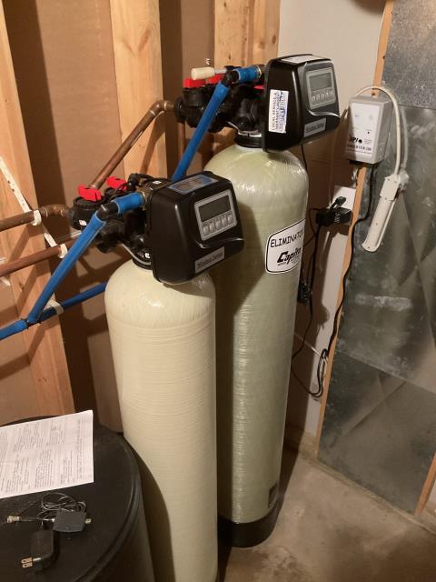 Galesville, WI - Periodic Maintenance of Current Iron Eliminator System
Includes new check valves
Warranty: 6-Month Parts and Labor Warranty on Repairs

                 Call 608-781-8088 of all of your water conditioning needs