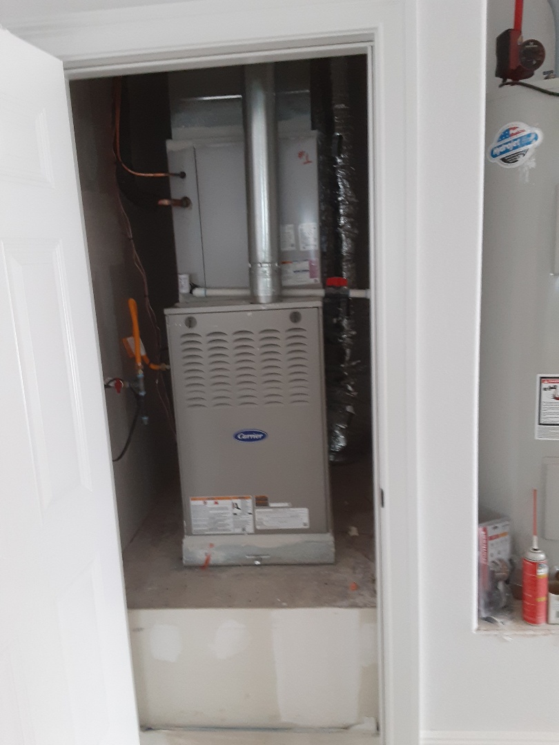 Cedar Hill, TX - New construction install
Carrier gas furnace Cedar Hill, TX - New construction install
Carrier gas furnace