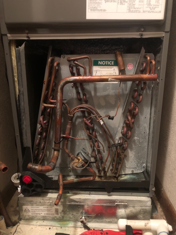Mesquite, TX - Replacing Evaporator coil!! Mesquite, TX - Replacing Evaporator coil!!