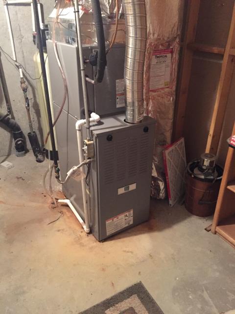 Replace furnace and air conditioner. Install Day and Night equipment in Riverton, UT.