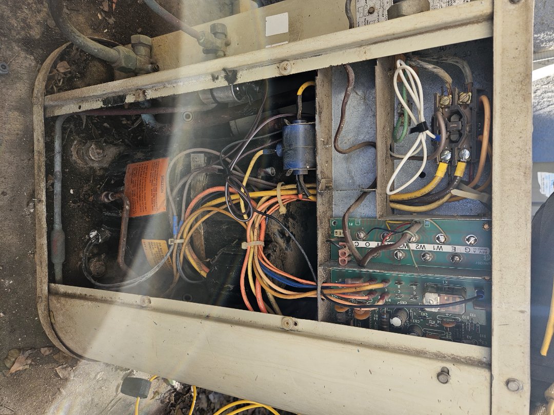 I arrived to perform a diagnostic on a 39 year old carrier system. Homeowner had stated the fan motor was turning on and off. I replaced the fan motor and checked the system for operation. 