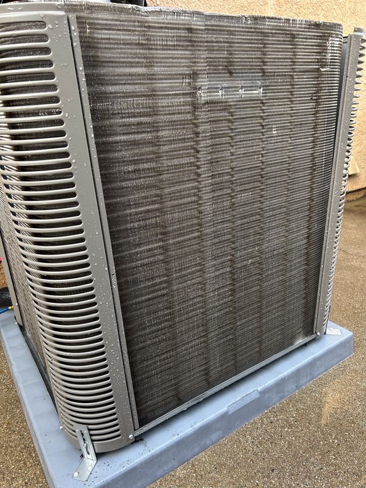 I performed a maintenance today on a Lennox system.
All electrical components and safety switches regarding heating and cooling tested in range.
Upon arrival and departure, the system was operating uninterrupted with an optimal temperature differential for both heating and cooling.
I clean the outdoor condenser coil as it was dirty.
I replaced the indoor air filter as it was dirty, filter size 20x25x5.
We discussed a membership program, and I left the customers with a brochure.
We would like to thank you for being a Cool Air Solutions customer!
It was a pleasure talking with you.
I hope to be able to do your maintenance in the future,
Ryan Amat Technician  I performed a maintenance today on a Lennox system.
All electrical components and safety switches regarding heating and cooling tested in range.
Upon arrival and departure, the system was operating uninterrupted with an optimal temperature differential for both heating and cooling.
I clean the outdoor condenser coil as it was dirty.
I replaced the indoor air filter as it was dirty, filter size 20x25x5.
We discussed a membership program, and I left the customers with a brochure.
We would like to thank you for being a Cool Air Solutions customer!
It was a pleasure talking with you.
I hope to be able to do your maintenance in the future,
Ryan Amat Technician