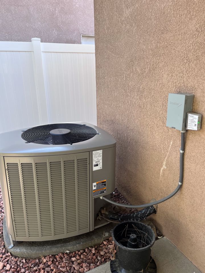 Completed a service maintenance on a 7 year old Lennox furnace and ac unit