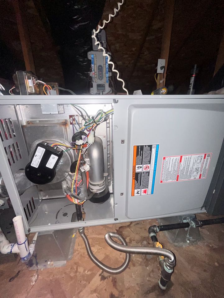 Completed service maintenance on a 3 year old heat pump