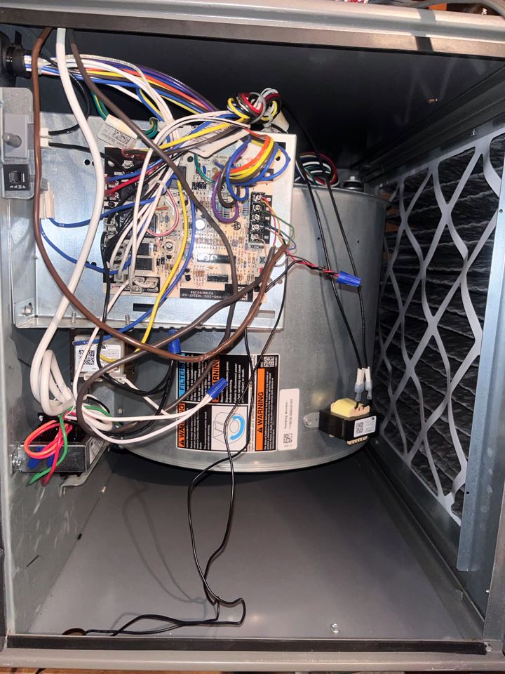 Completed service maintenance on a 6 year old Lennox furnace 