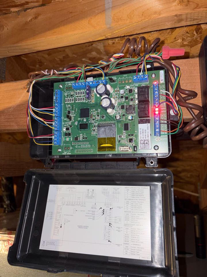 Completed service on three year old Lennox furnace