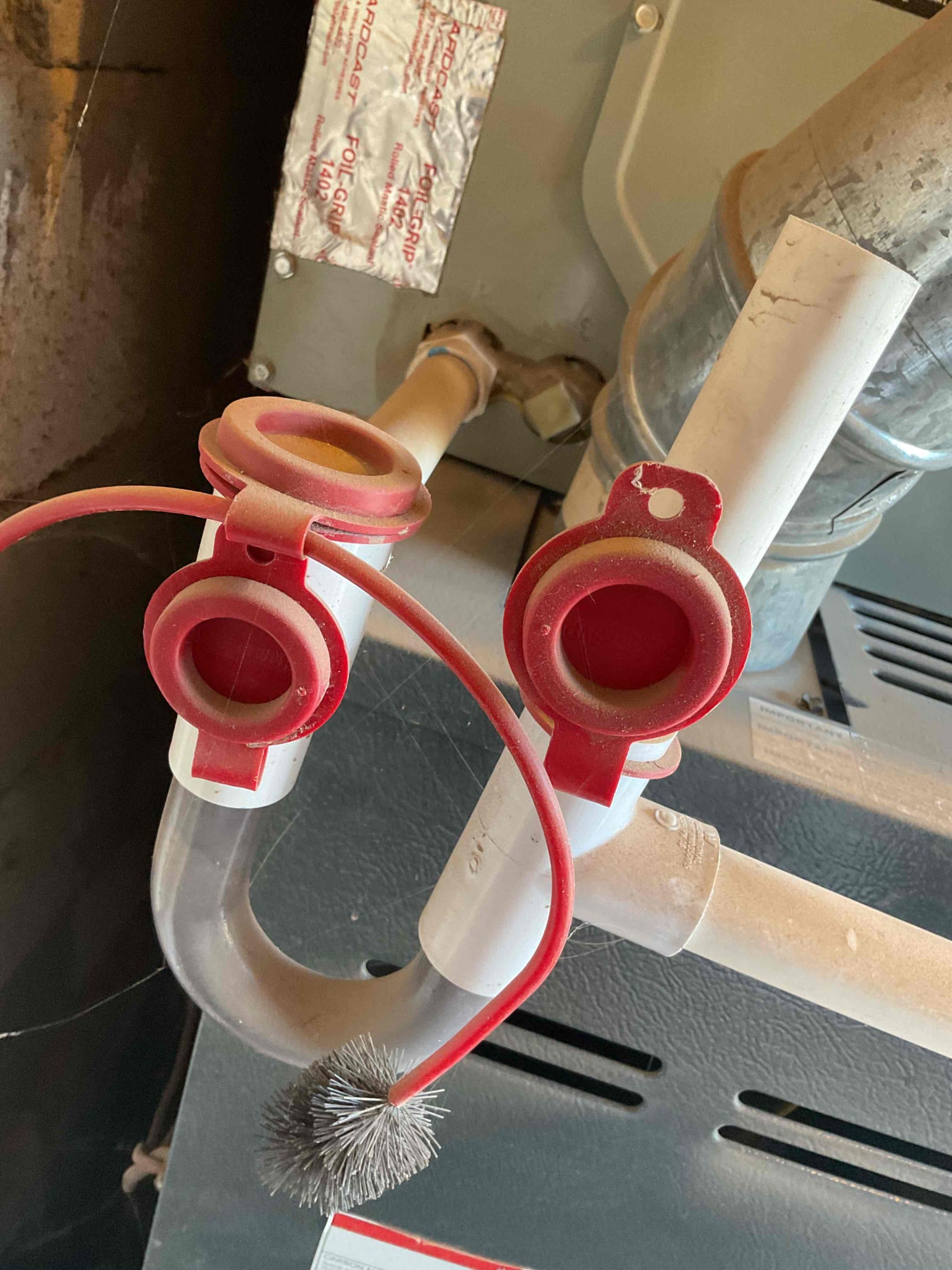 I was called to a home to perform a routine maintenance check on a heating and cooling system. Upon arrival, I noticed that the blower wheel was covered in a thick layer of dust and debris. I recommended that a blower be installed to remove the buildup and improve airflow. The homeowner agreed, and I completed the installation and cleaning of the blower wheel. The system is now running smoothly and efficiently.