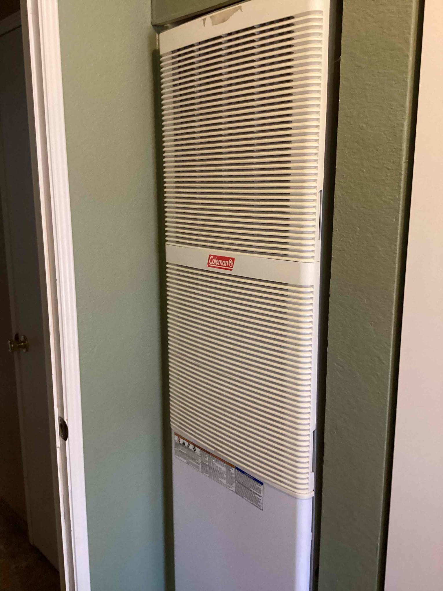 The customer called to schedule an appointment for winter maintenance on their 25-year-old interthem furnace. The technician diagnosed a leak in the evaporator coil and recommended replacing it. The customer agreed to the repair and asked if cleaning the blower wheel would help. The technician agreed and cleaned the blower wheel, which resolved the issue.