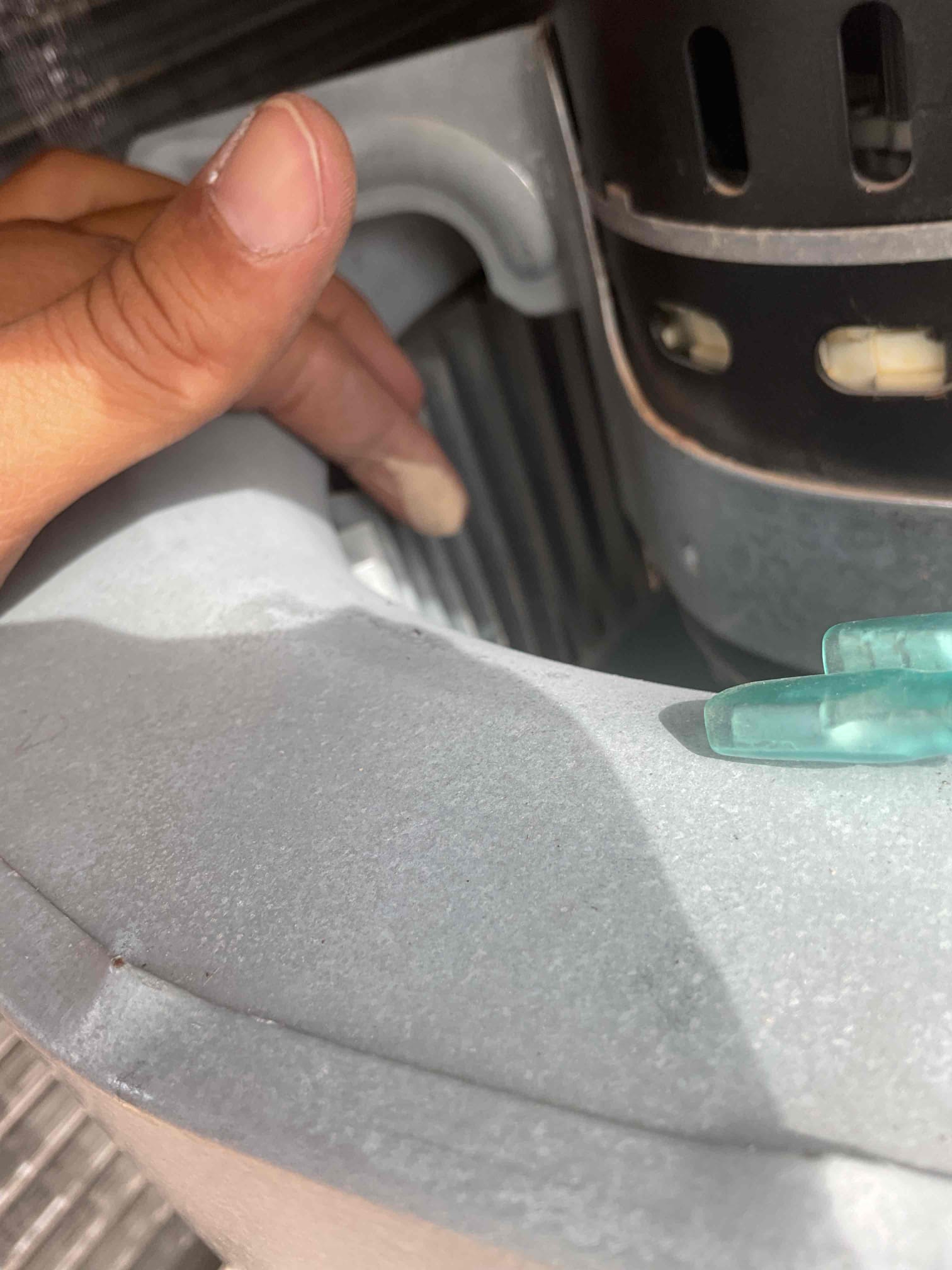 I was called to a home to replace a bad blower motor. The customer had gone to US air to pick up a warranty replacement motor. I arrived at the customer's home and replaced the motor. I tested the motor and it was working properly. I then cleaned up the work area and left the customer satisfied.