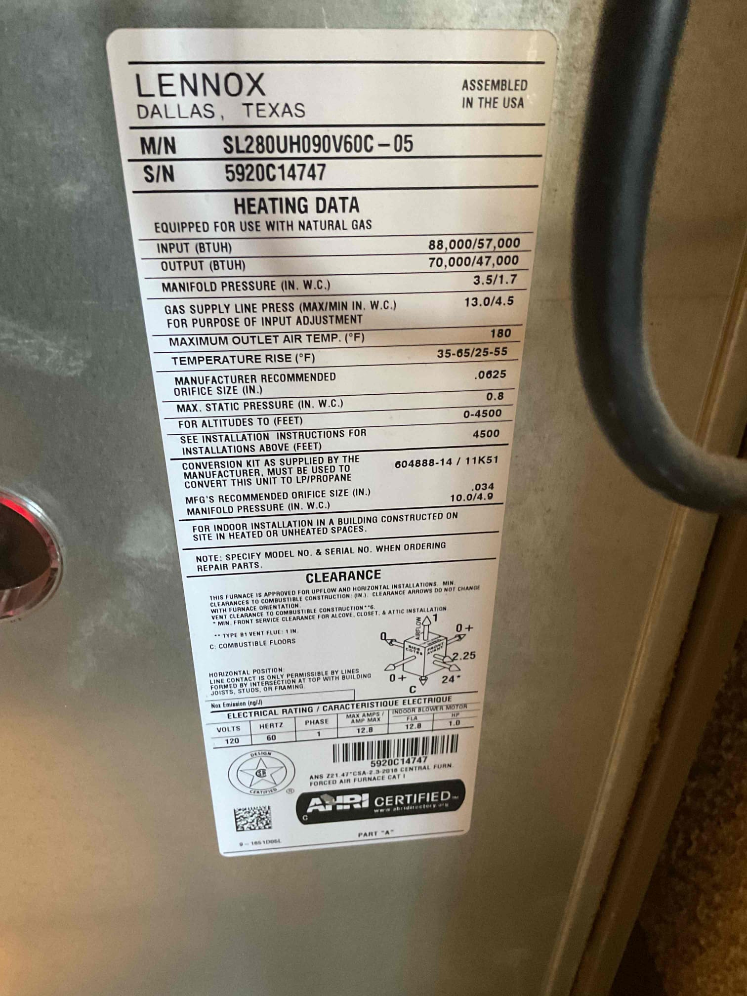 The client had a dirty flame sensor, a dirty blower wheel, and debris on his coil. I cleaned the flame sensor, blower wheel, and coil, and the client was satisfied with the results.