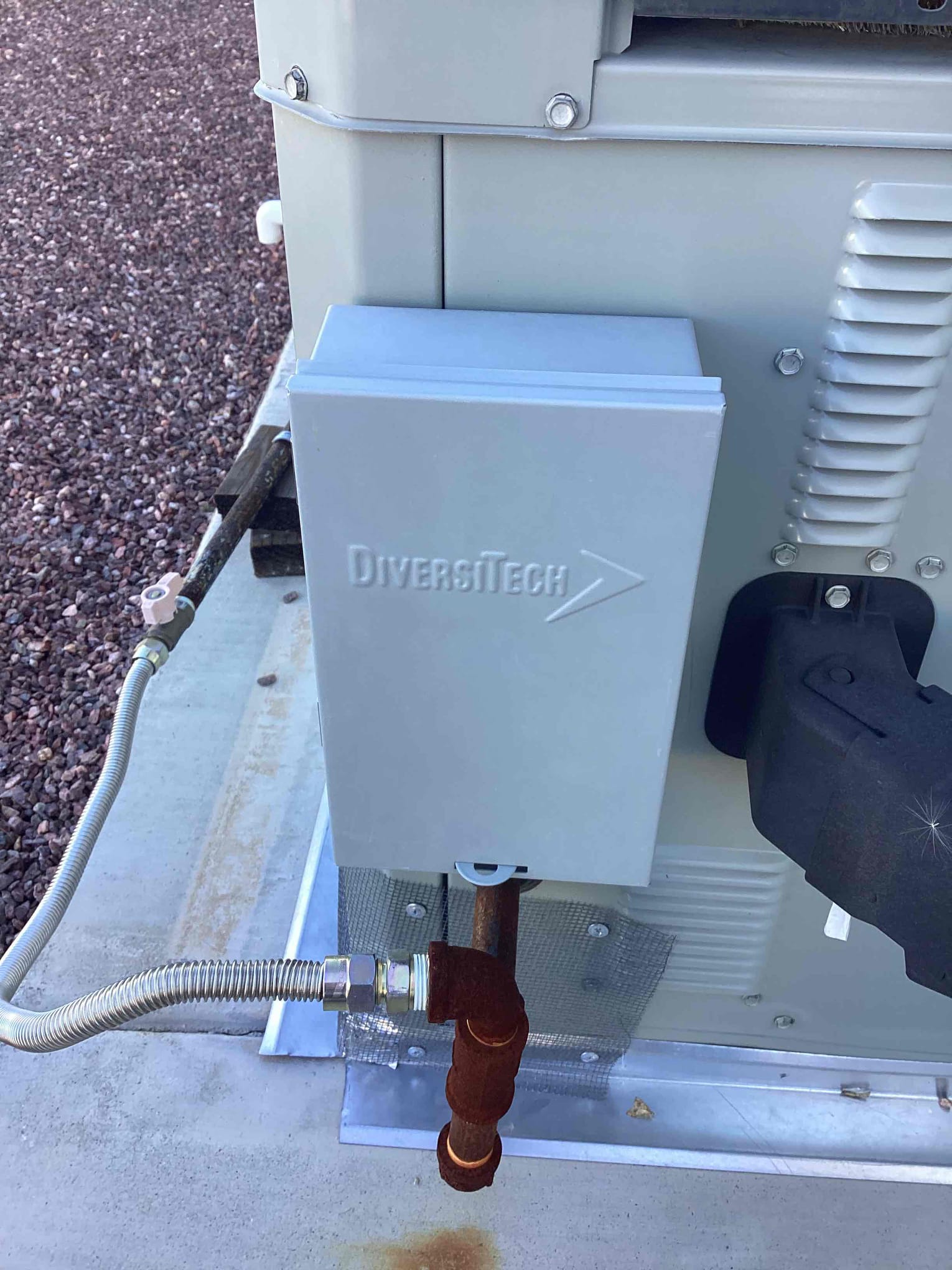 I was hired to install power protection on a package unit. I started by turning off the power to the unit and removing the old power protection. I then installed the new power protection and connected it to the unit. I tested the power protection to ensure it was working properly and then turned the power back on.