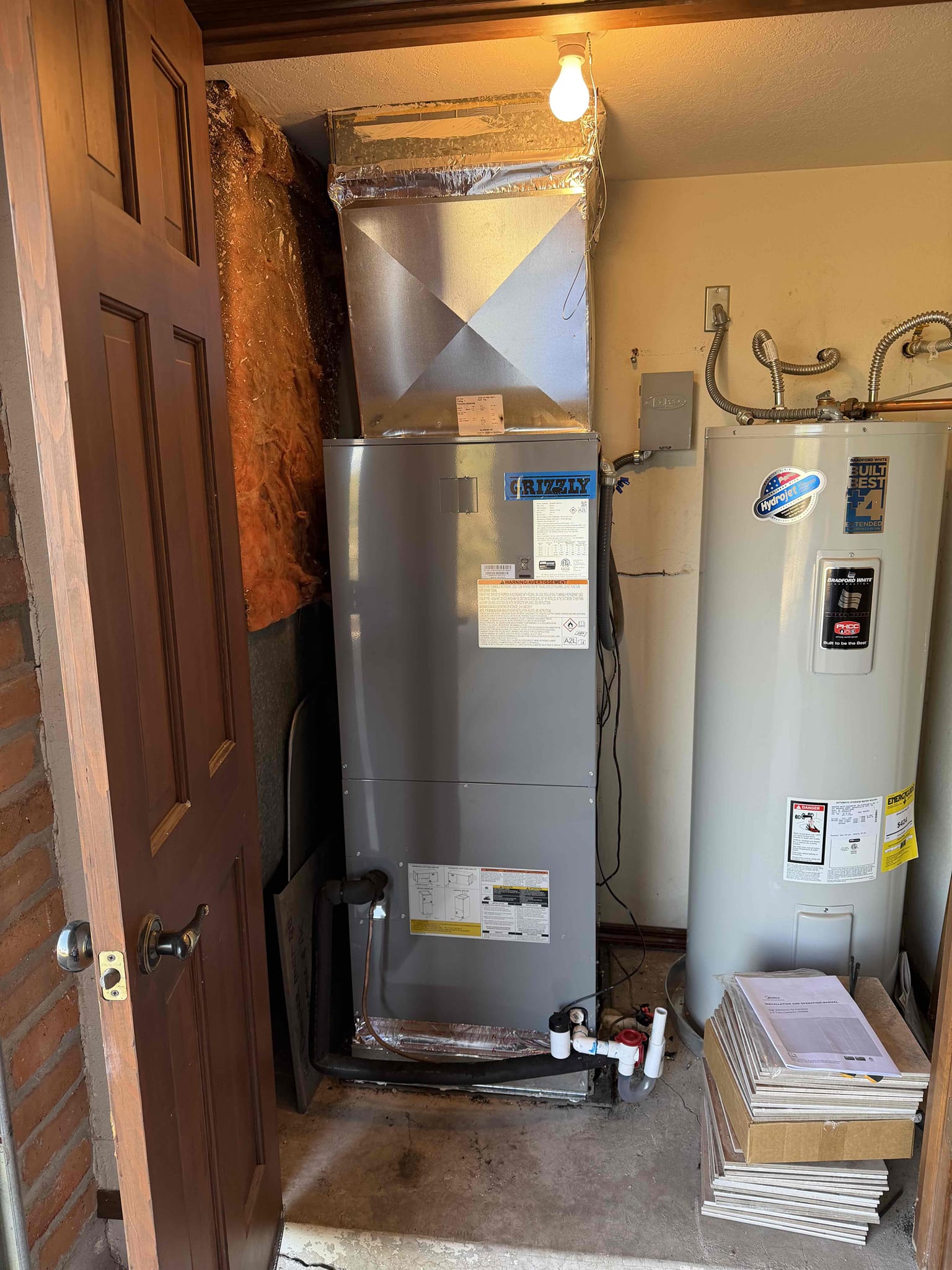 I was tasked with installing a split system heat pump in a residential home. The job involved removing the old heating and cooling system, installing the new unit, and connecting it to the electrical and plumbing systems. I also performed a thorough inspection of the ductwork to ensure it was properly sealed and insulated.
