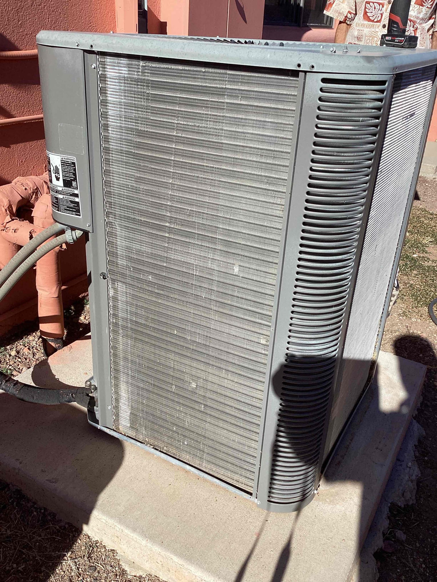 I was called to a home to repair a Lennox heat pump that was not working properly. Upon arrival, I found that the unit was not producing any heat. I checked the system and found that the compressor was not running. I checked the power supply and found that it was working fine. I checked the thermostat and found that it was set to heat. I checked the air filter and found that it was dirty. I cleaned the air filter and the system started working again. I tested the system to make sure it was working properly and left the customer with a working heat pump.