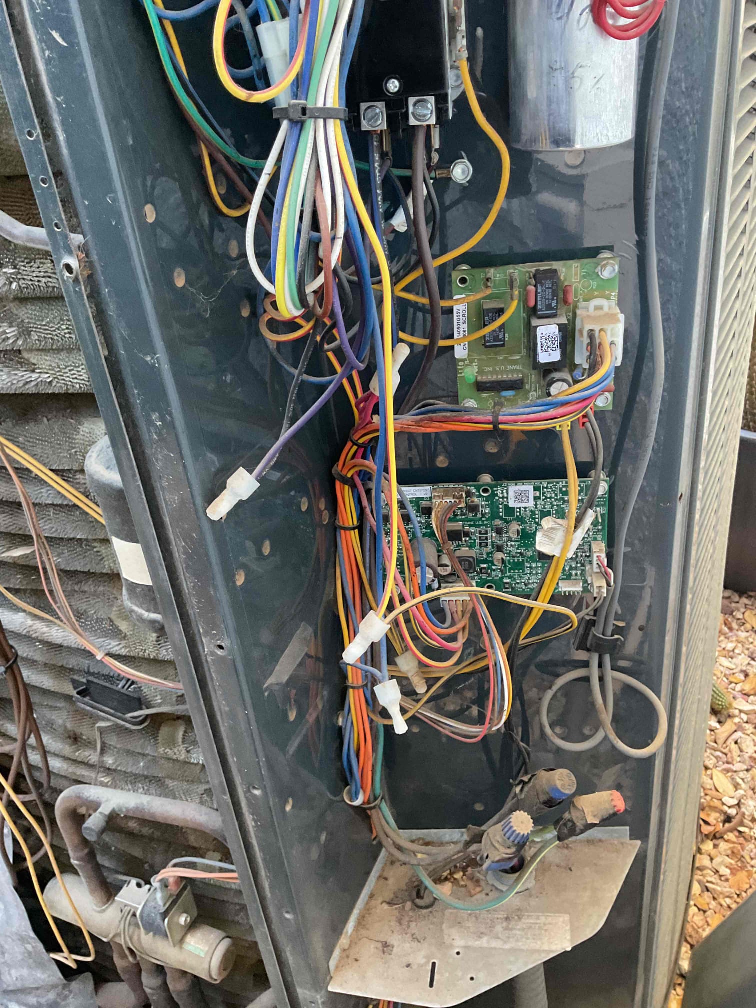 Performing diagnostic on trane heat pump