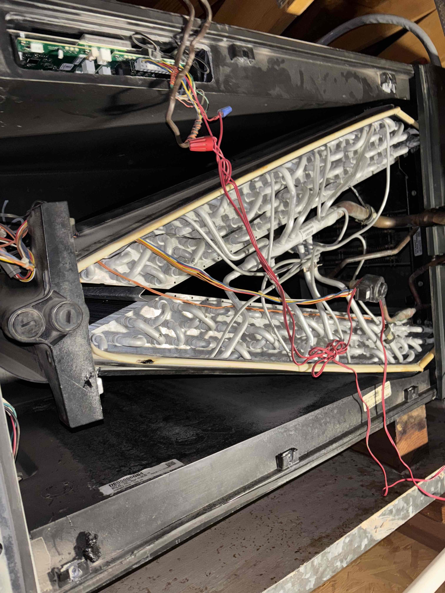 Performing diagnostic on trane heat pump