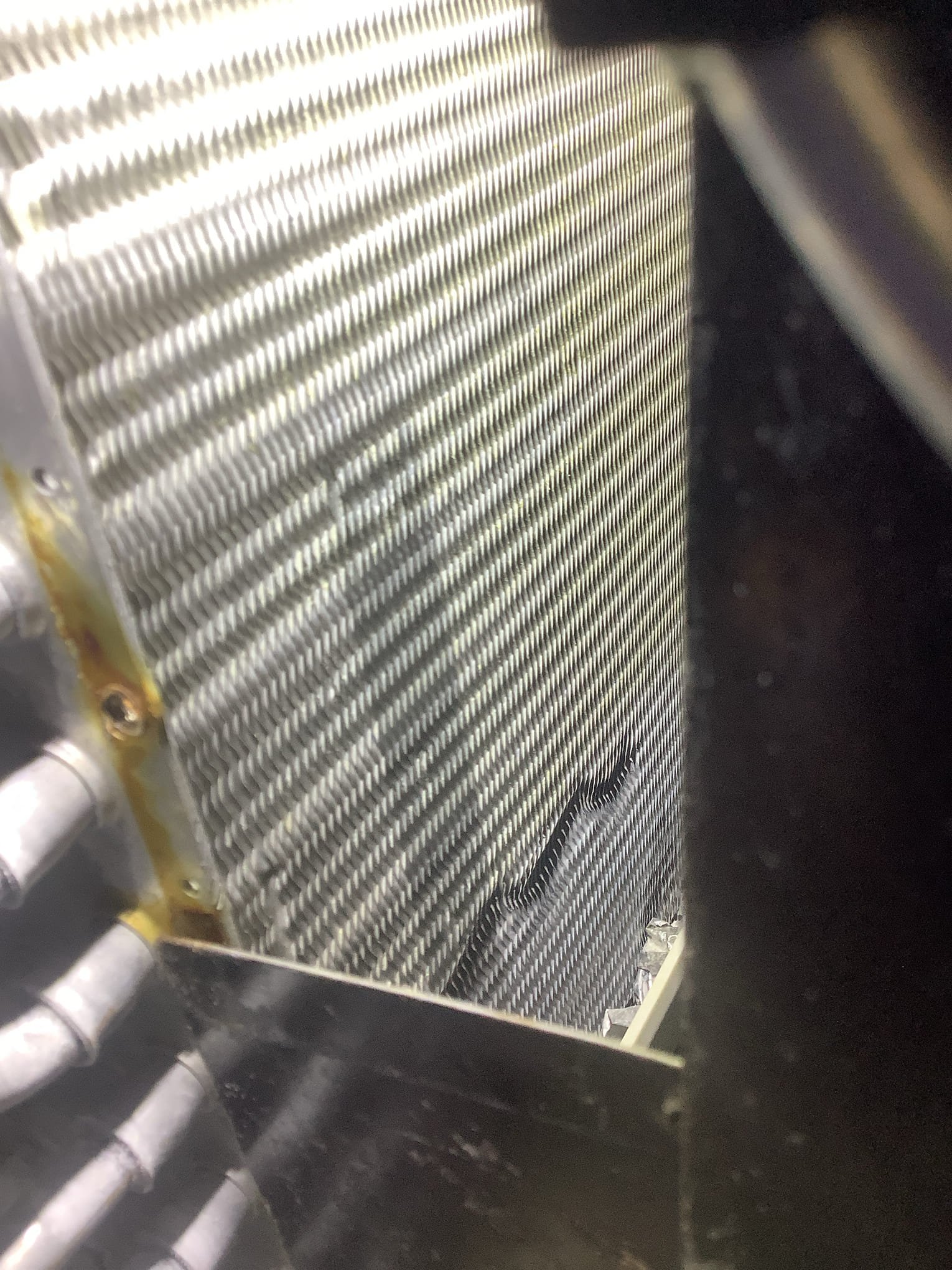 Winter maintenance, coil cleaned