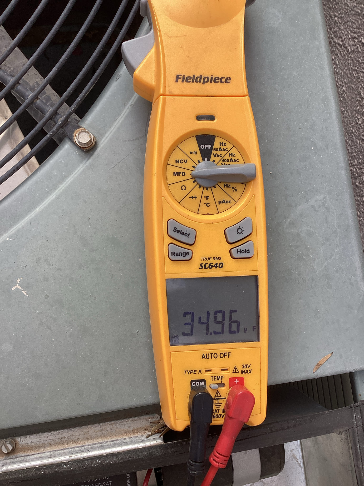 Tech maintenanced 15 year old Rheem split furnace 