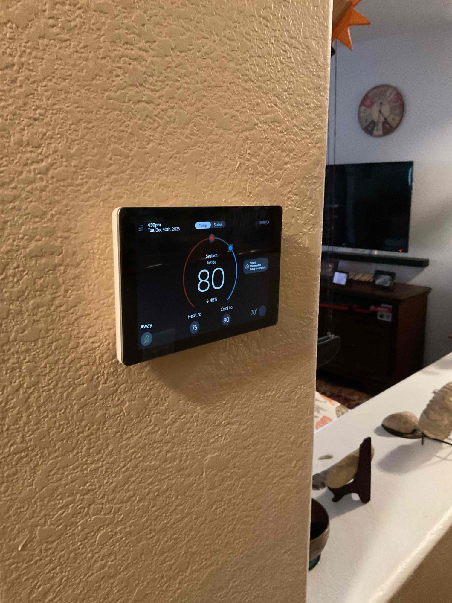 Lennox S40 thermostat installation 