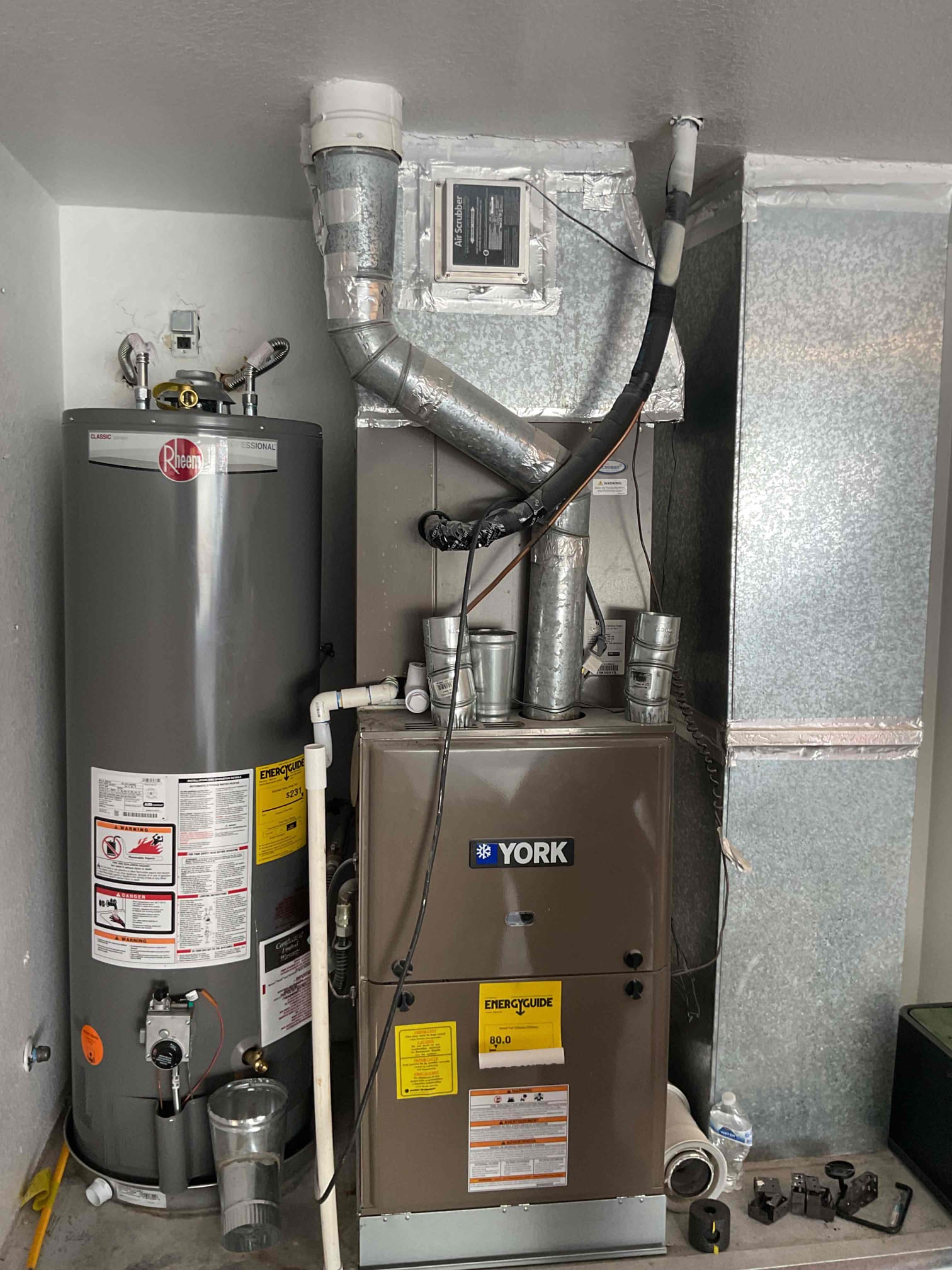 Inspection on 2020 York, split system, 4 ton, 410A refrigerant 