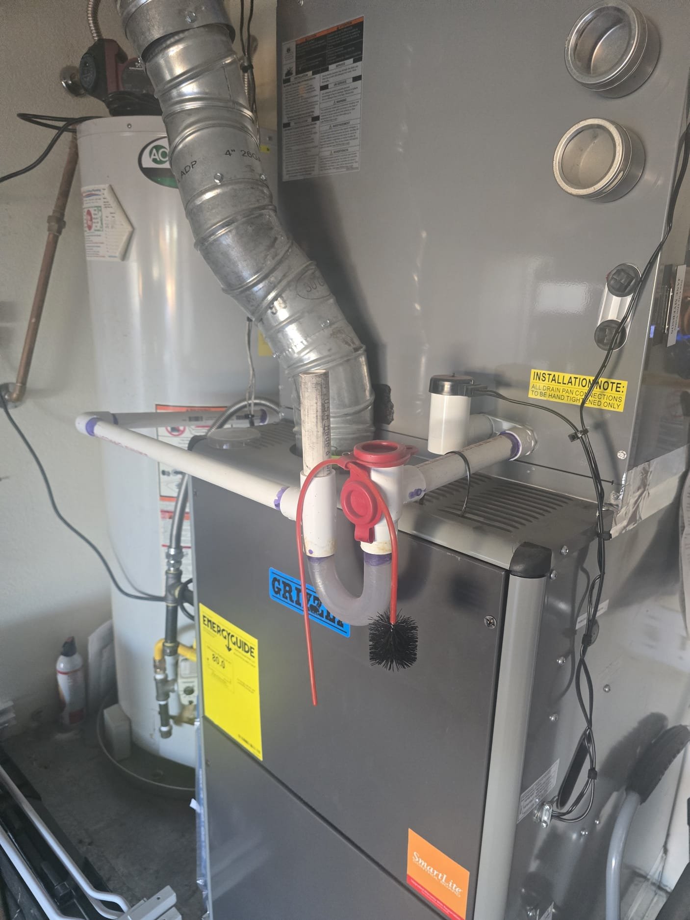 Winter maintenance, cleaned air movement 