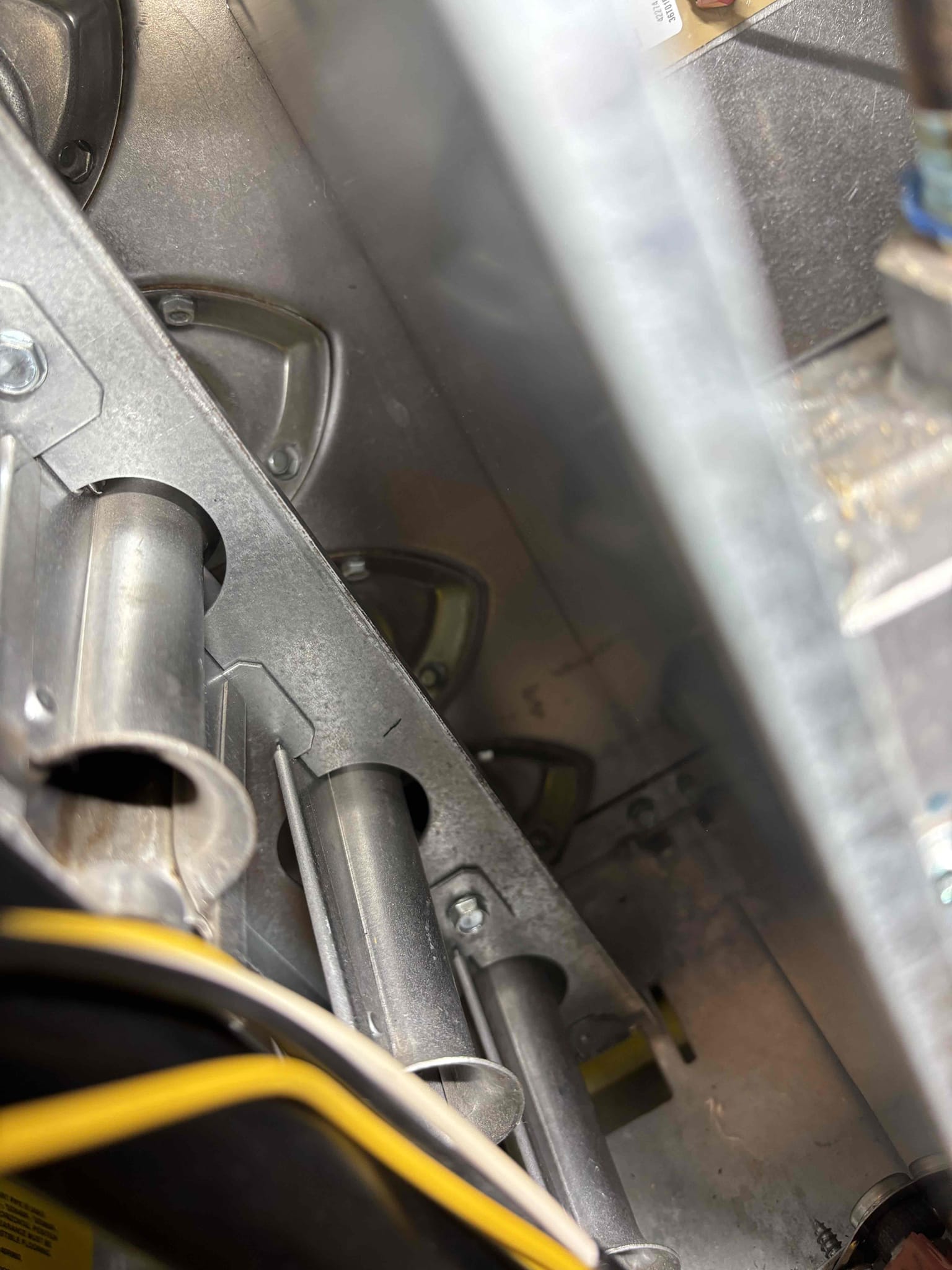 Furnace maintenance and inspection on two TRANE systems 