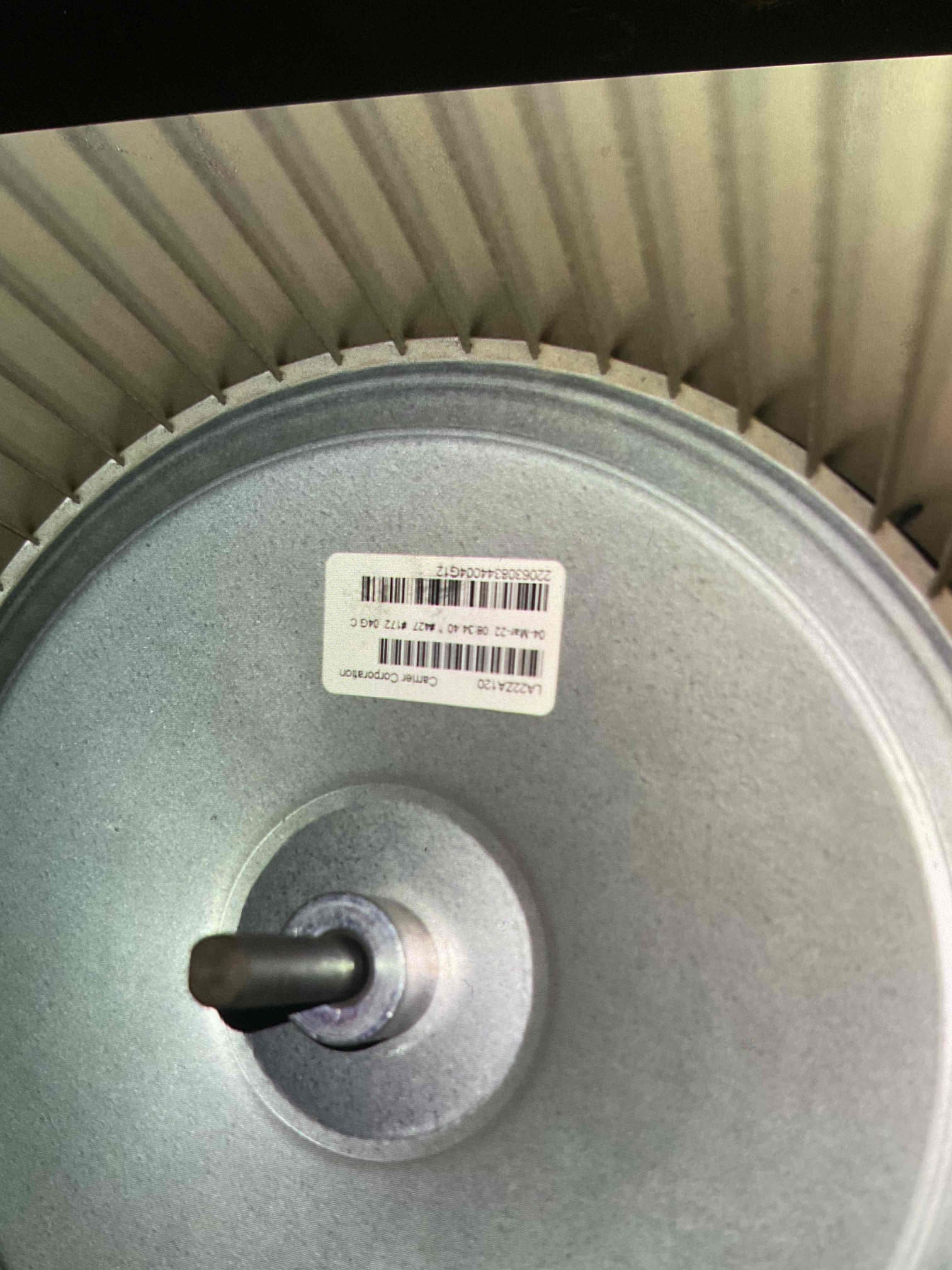Upon inspection, the system was mechanically sound. However, I noticed significant dust and dirt accumulation on the outside coil and blower wheel inside. This buildup could lead to future failures if not addressed. I meticulously cleaned the outside coil and blower wheel, ensuring all debris was removed. This preventive maintenance will enhance system efficiency and longevity, reducing the risk of future issues.