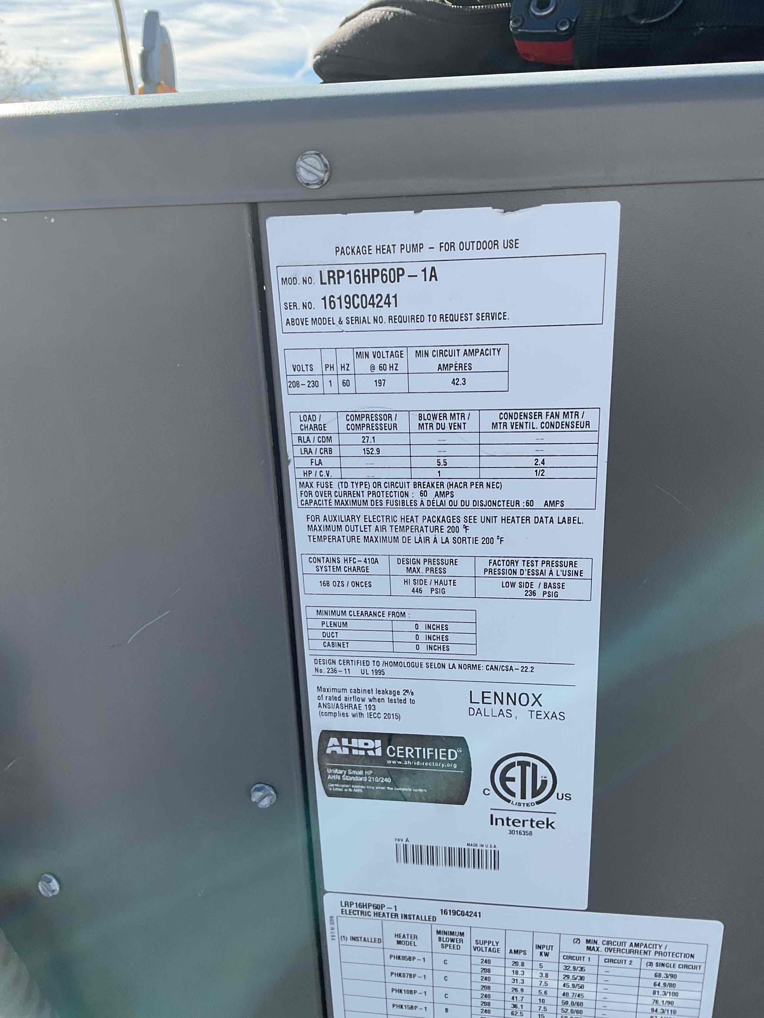I recently completed a comprehensive maintenance service on a Lennox HVAC system. The process began with a thorough inspection of the entire unit, including the air filters, coils, and electrical components. I replaced the air filters to ensure optimal air quality and efficiency. The coils were cleaned to remove any accumulated dirt and debris, which helps maintain the system's performance. I also checked and lubricated the moving parts, ensuring they operate smoothly. Additionally, I tested the thermostat and controls to verify they were functioning correctly. Finally, I performed a detailed inspection of the ductwork and vents to ensure there were no leaks or blockages. This maintenance will help extend the life of the system and improve overall energy efficiency.