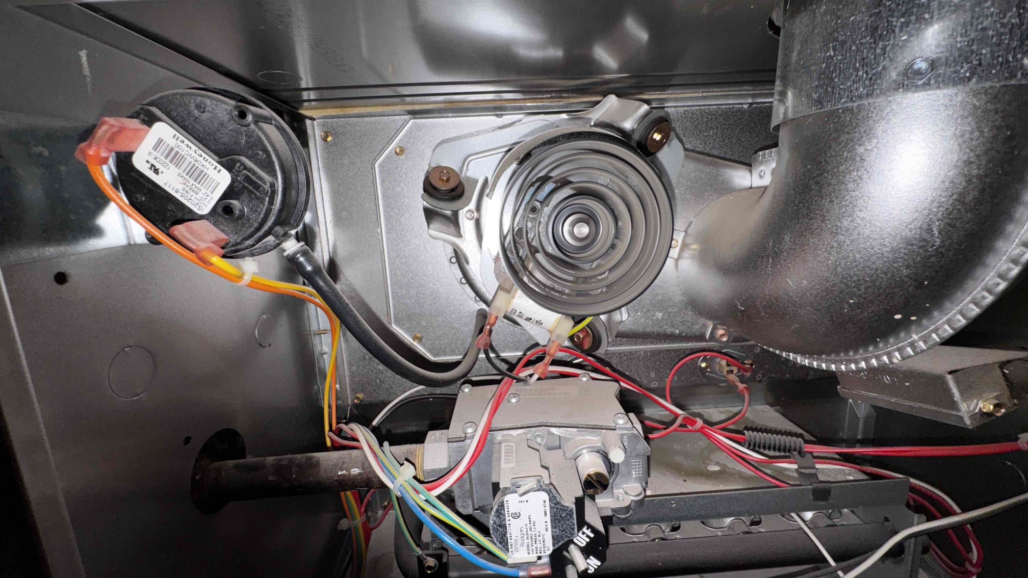 I meticulously cleaned the ductwork, ensuring all accumulated dust, debris, and contaminants were removed. This process involved inspecting the entire duct system, using specialized tools to dislodge and extract dirt from the duct surfaces. Additionally, I cleaned the blower wheel, a critical component that can significantly affect air quality and system efficiency. This included disassembling the blower wheel, cleaning each blade, and reassembling it to ensure optimal performance. The thorough cleaning improved air quality and enhanced the overall efficiency of the system.