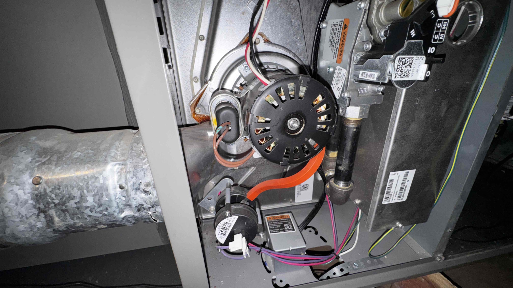 I meticulously cleaned the ductwork and blower wheel, ensuring all debris and contaminants were removed. Using specialized tools, I accessed and cleared the ducts, enhancing airflow efficiency. The blower wheel was disassembled, cleaned, and reassembled to restore optimal performance. This thorough cleaning improved indoor air quality and system effectiveness, ensuring a healthier environment.