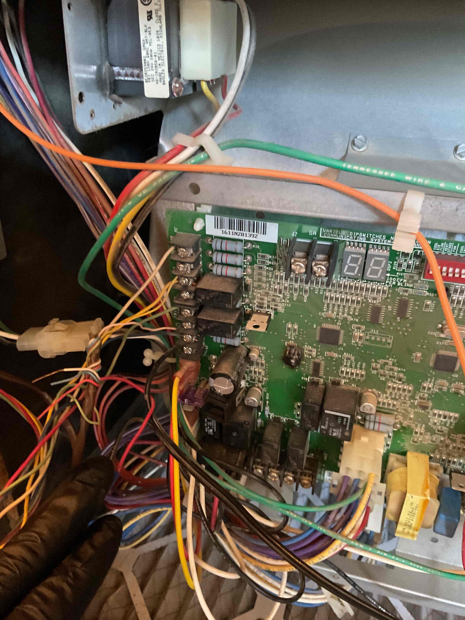 I successfully replaced the control board of a Rheem unit, ensuring the system's optimal performance. The process began with a thorough inspection of the existing control board to identify any signs of wear or damage. After confirming the need for replacement, I carefully removed the old board, taking note of its wiring configuration for accurate reattachment. I then installed the new control board, ensuring all connections were secure and correctly aligned. Following the installation, I conducted a series of tests to verify the new board's functionality, including checking for proper power supply and signal transmission. The system was then reset, and I provided the client with a detailed explanation of the replacement process and maintenance tips to prolong the new board's lifespan.