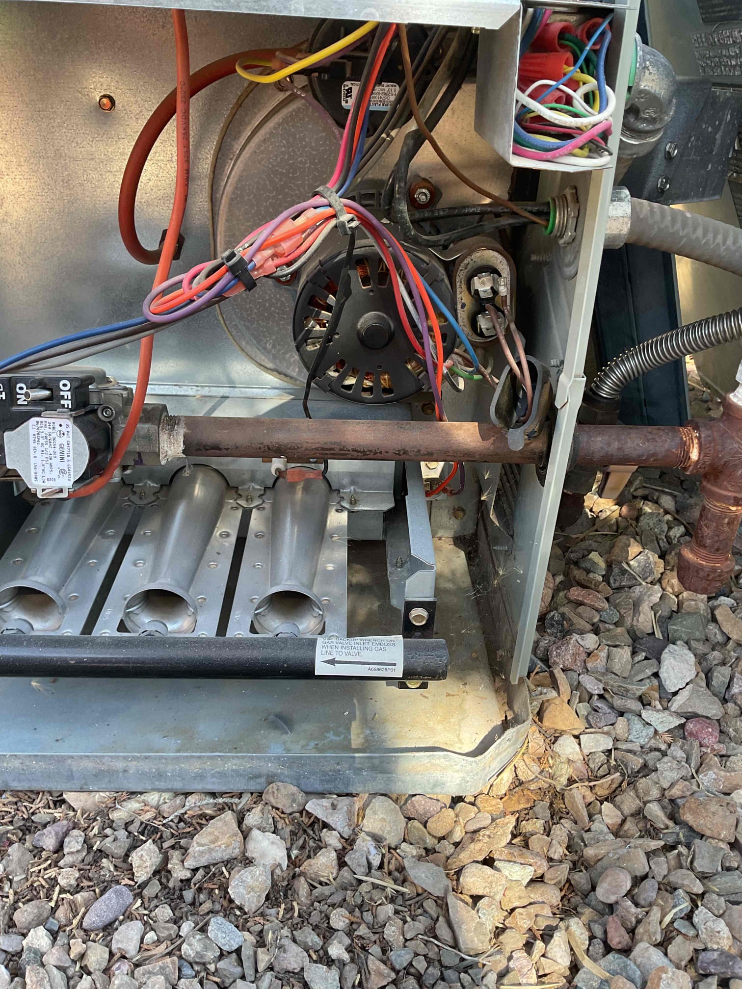 I conducted a comprehensive maintenance check on the Trane HVAC system. This included inspecting and cleaning the air filters, lubricating the motor, and checking the refrigerant levels. I also examined the thermostat settings and ensured they were correctly configured. Additionally, I tested the system's electrical components and verified that all safety mechanisms were functioning properly. The system was thoroughly cleaned, and I provided recommendations for future maintenance to ensure optimal performance.