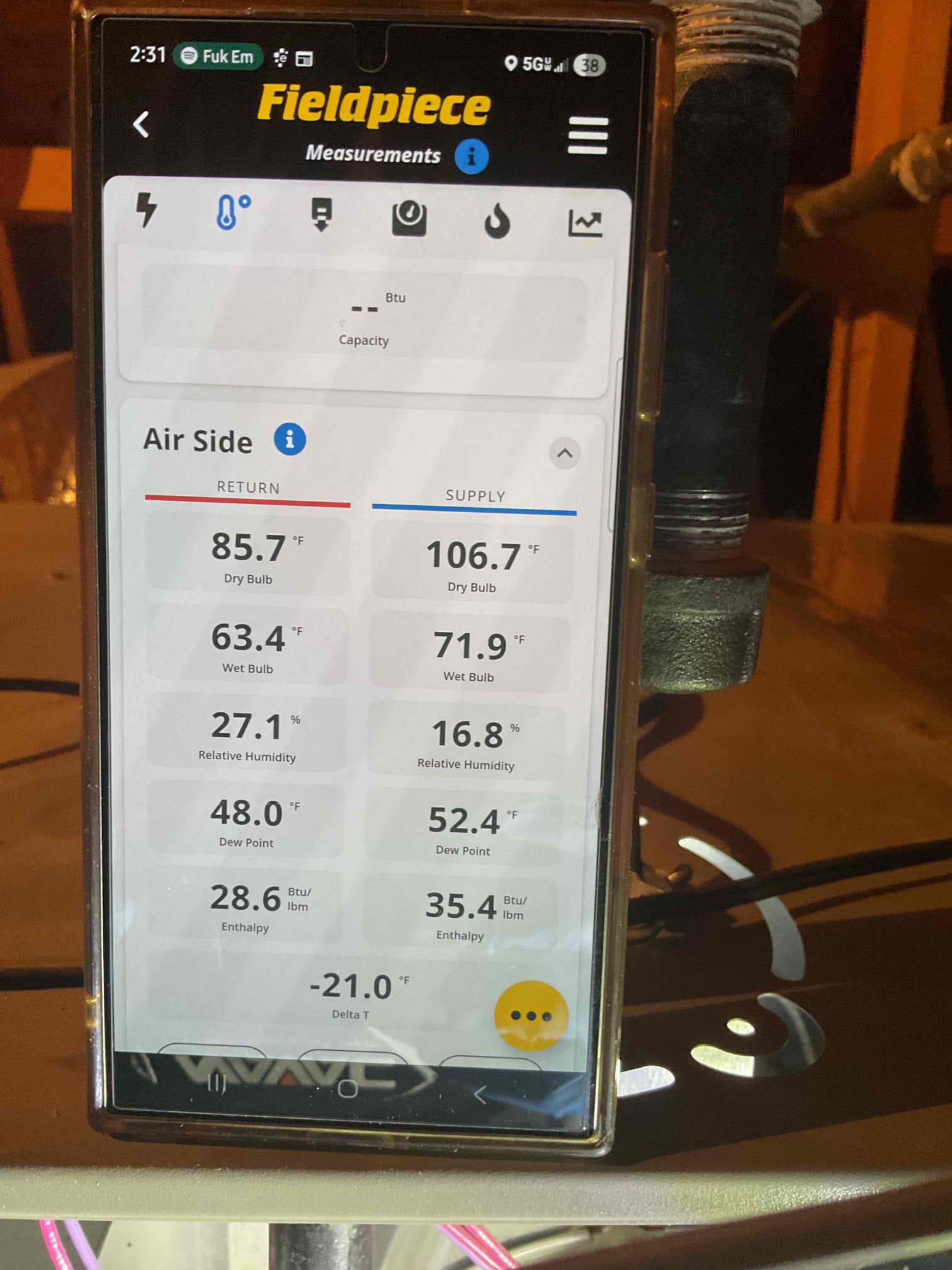I replaced both the bad dual capacitors on the compressor and fan sides of the system. Additionally, I installed a voltage enhancement device to ensure optimal performance. This was done at the client's request as they are preparing to sell the property in the near future. The enhancements will help maintain the system's efficiency and potentially increase the property's market value. The work was completed efficiently and to the client's satisfaction.