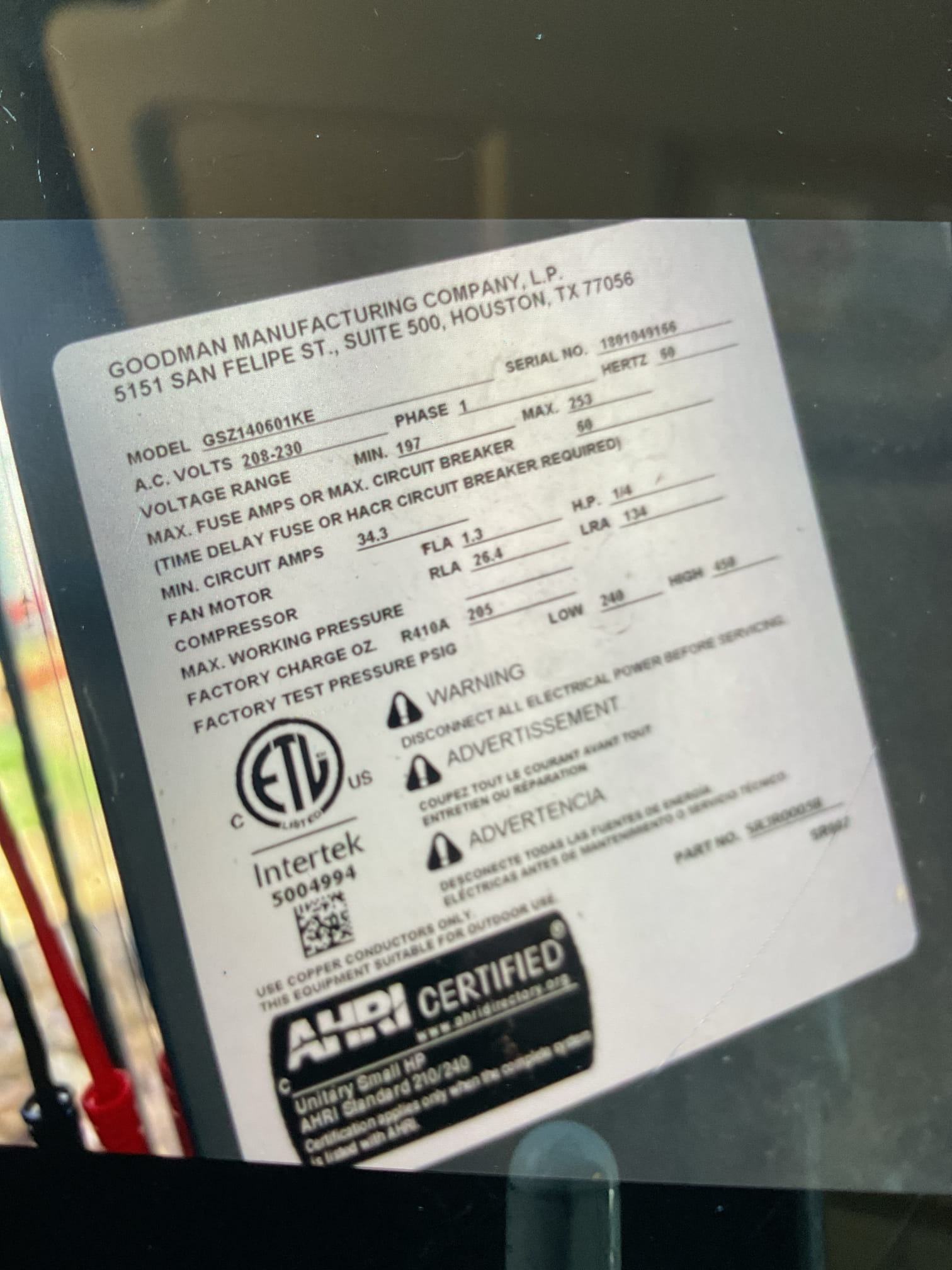 I conducted a comprehensive diagnostic on the Goodman HVAC system, starting with a visual inspection of all components. I checked the thermostat settings, wiring, and control board for any irregularities. Next, I tested the electrical connections and assessed the airflow to ensure proper ventilation. I also examined the condenser and evaporator coils for any signs of wear or damage. Finally, I ran a series of operational tests to verify the system's efficiency and identify any potential issues. The diagnostic revealed no major problems, but I provided recommendations for routine maintenance to ensure optimal performance.