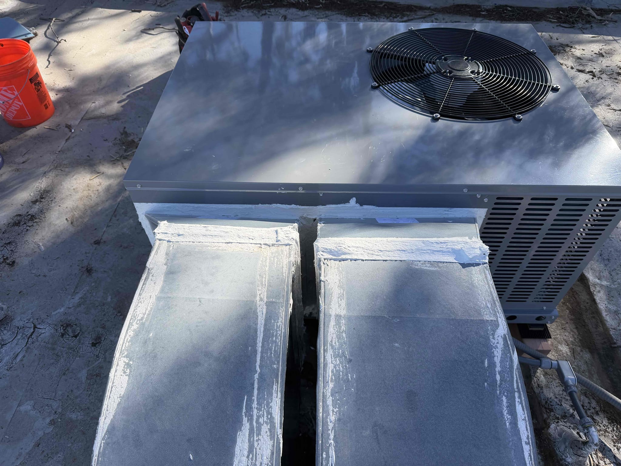 Our team successfully completed the installation of a high-efficiency package heat pump. We began by assessing the existing heating system and determining the optimal placement for the new unit. After removing the old system, we meticulously installed the new heat pump, ensuring all connections were secure and efficient. We then calibrated the system to ensure it operates at peak performance. Throughout the process, we maintained a clean and organized workspace. The final step involved thorough testing to confirm the heat pump's functionality and efficiency. The client now enjoys improved heating comfort and energy savings.