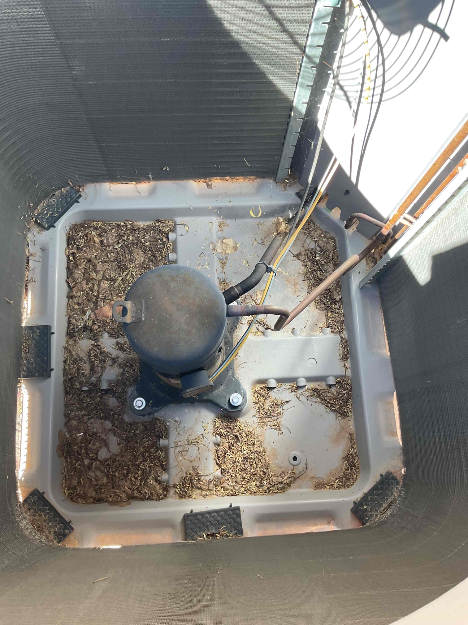 I conducted a thorough inspection and maintenance of the carrier unit, ensuring all components were functioning optimally. This included cleaning and replacing air filters, checking and cleaning the evaporator and condenser coils, lubricating moving parts, and inspecting electrical connections. I also tested the thermostat and control settings to verify proper operation. Additionally, I performed a refrigerant level check and leak test to ensure the system was efficient and safe. The unit was thoroughly cleaned, and all necessary adjustments were made to enhance performance and longevity.