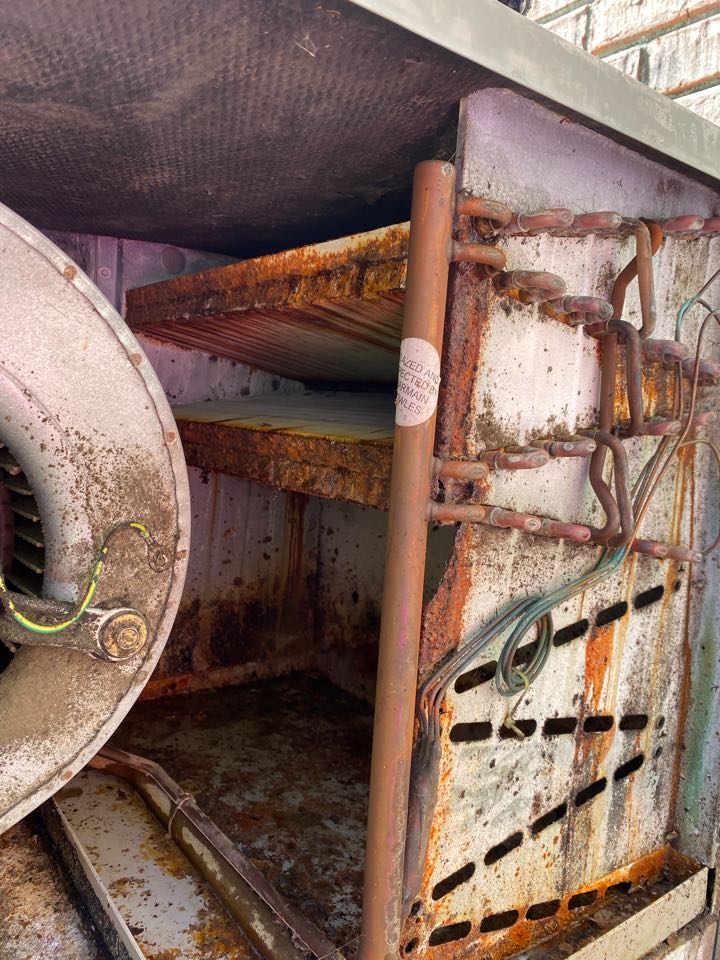 Rheem gas package unit inspection