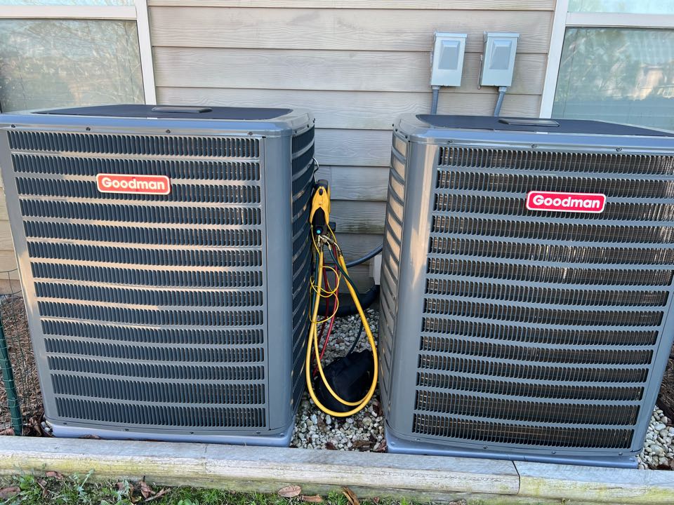 Goodman 16 seer / heat pump / maintenance 