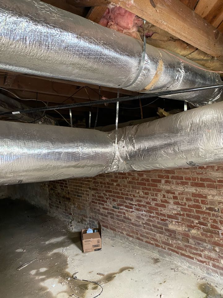 Goodman gas package unit duct repair 