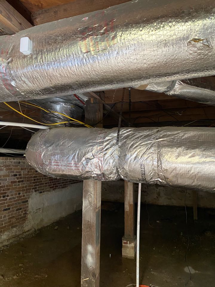 Goodman gas package unit duct repair 