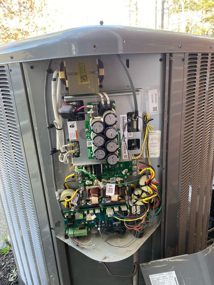 Rheem variable speed 20 seer communicating heat pump system diagnostic and repair 