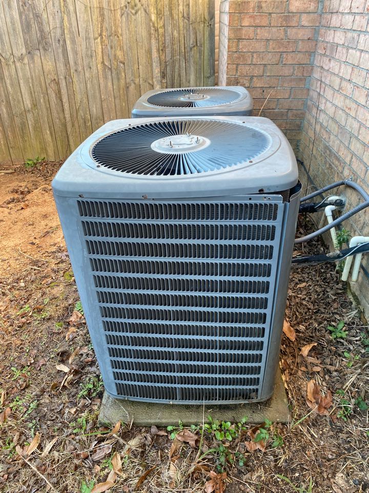 Goodman heat pump and gas furnace inspection with repair and replacement options