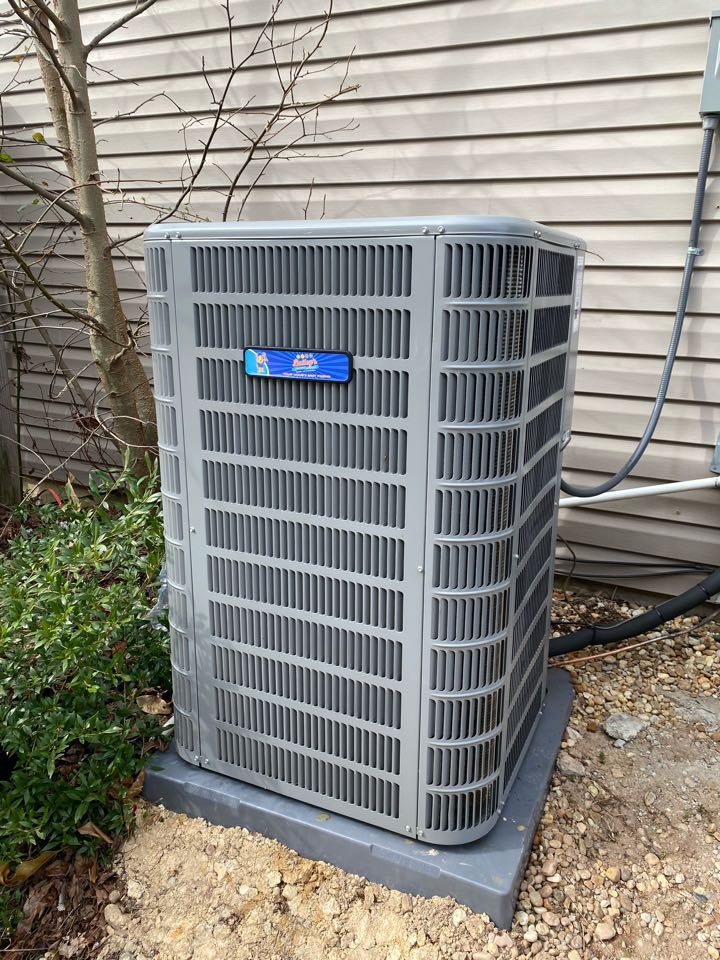 Quality control inspection for the installation of a new Ducane heating and cooling system and a heat pump repair on a Goodman system