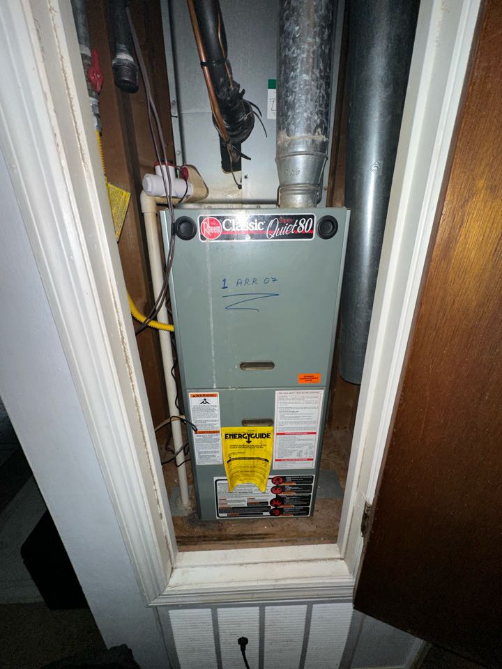 Rheem gas split system ac maintenance 