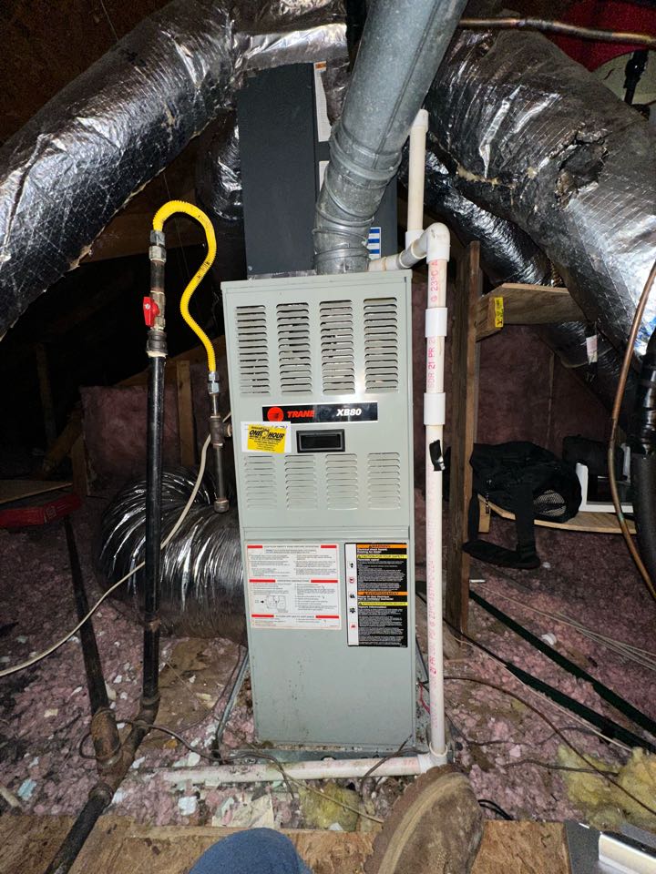 Trane gas split ac maintenance 