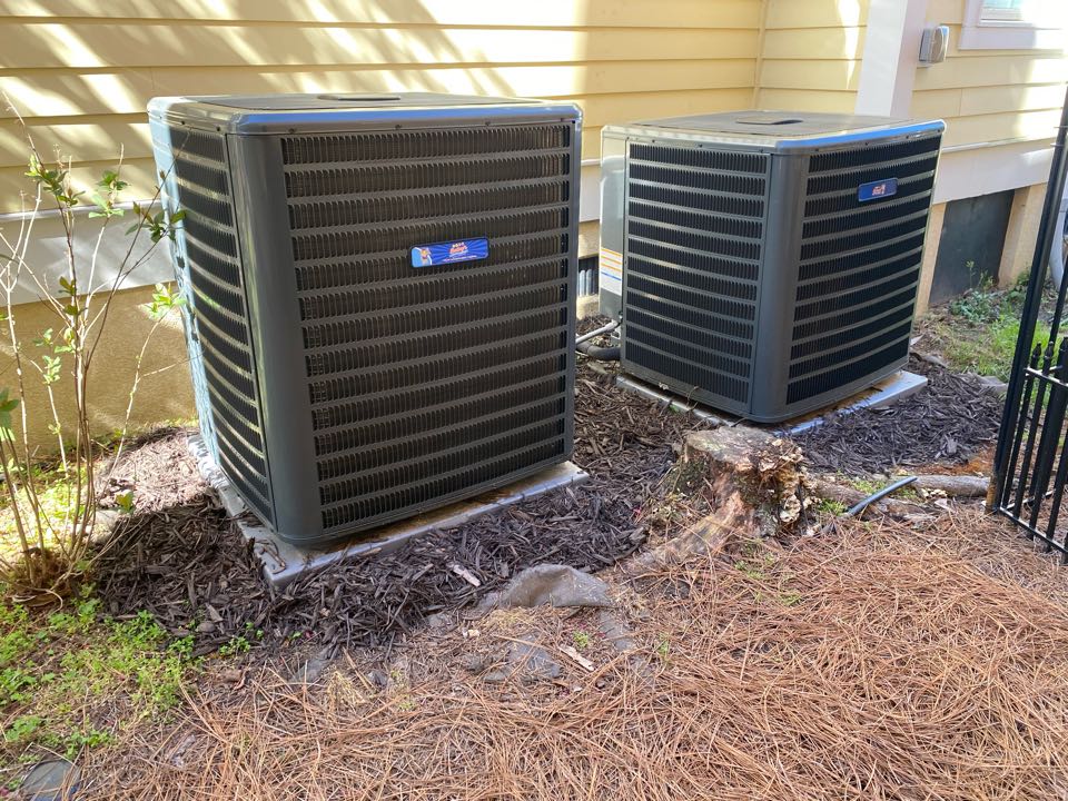 Quality control inspection for the installation of a new High Efficiency Goodman Communicating 3 stage heat and 2 stage cooling system. 