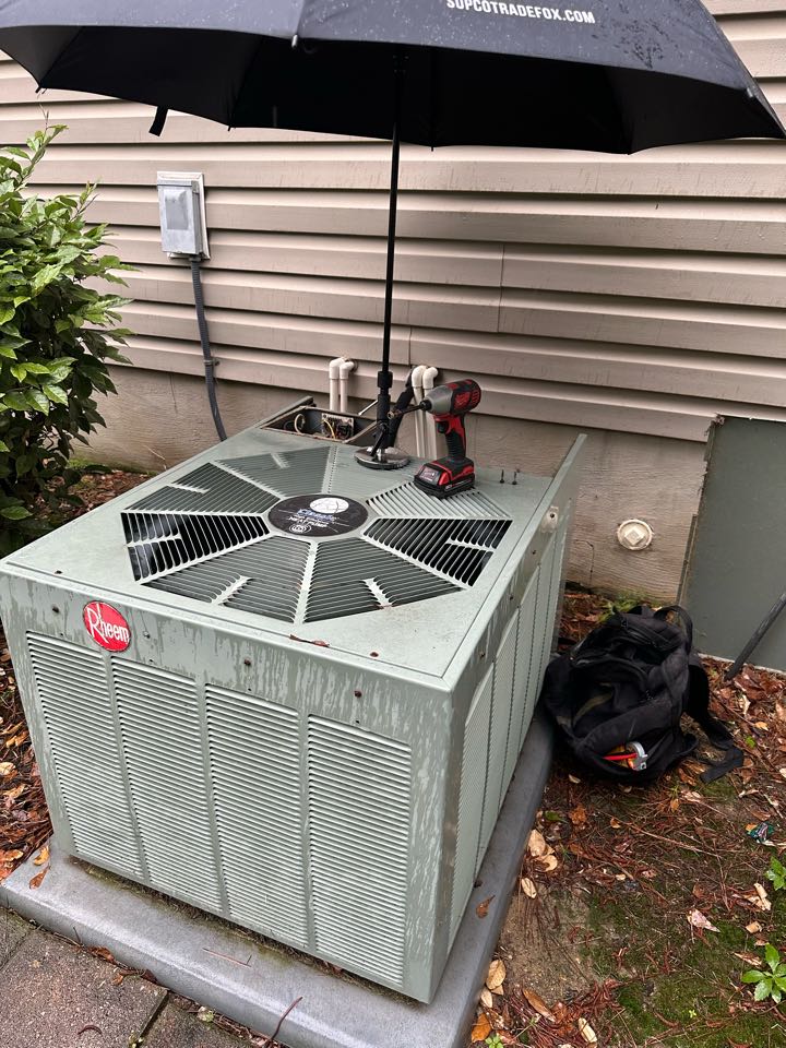 Rheem hp split ac tune up