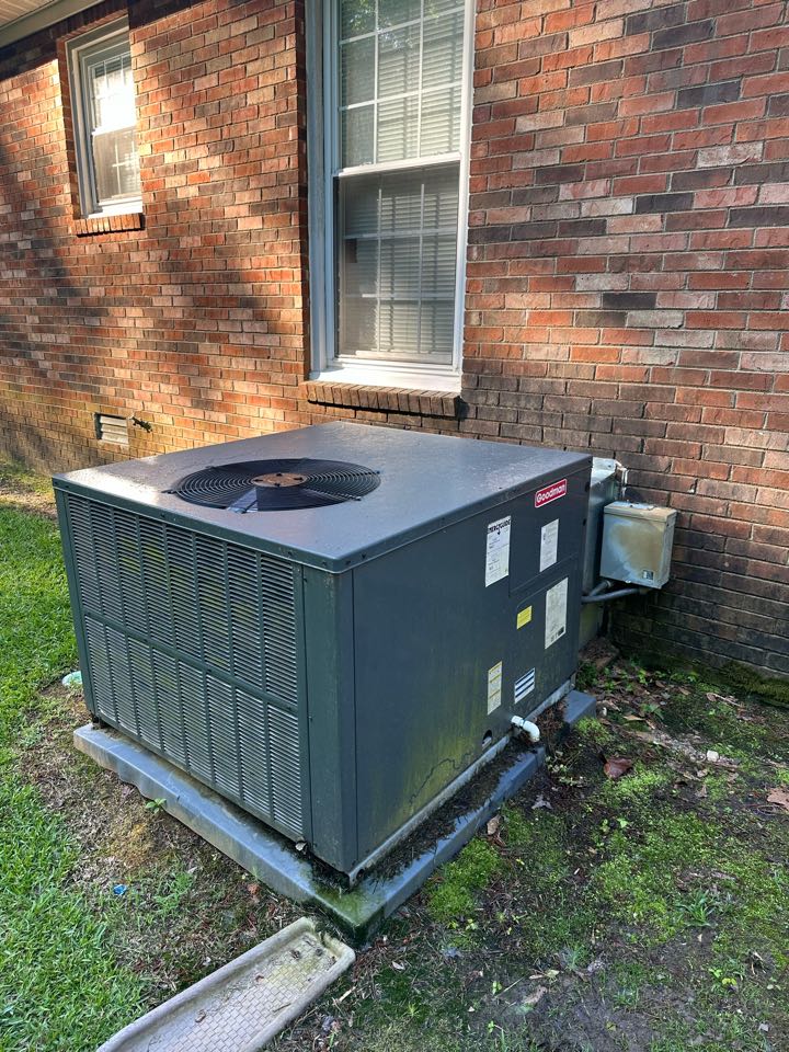 2 Goodman hp pkg units ac maintenance 