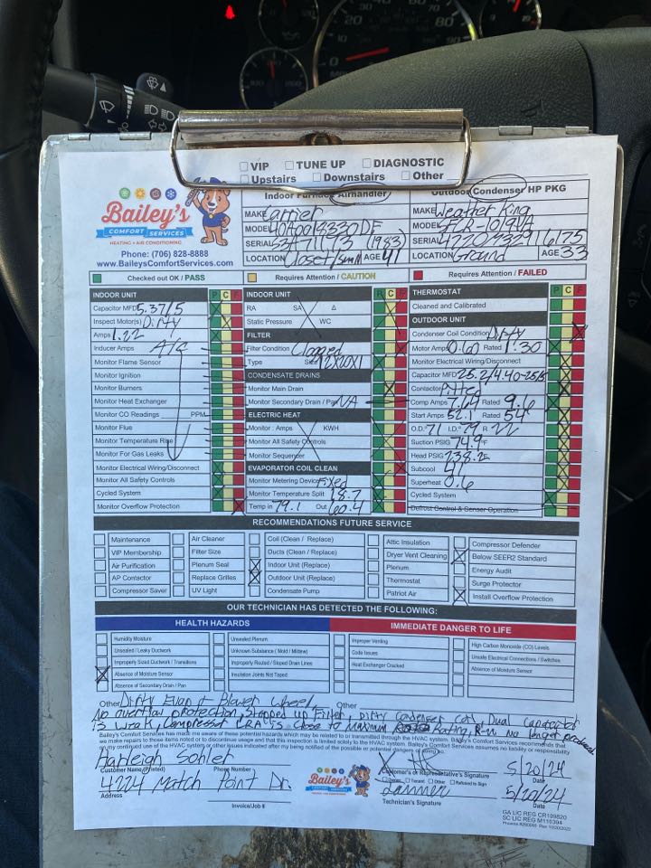 Rheem / Carrier air conditioning repair 