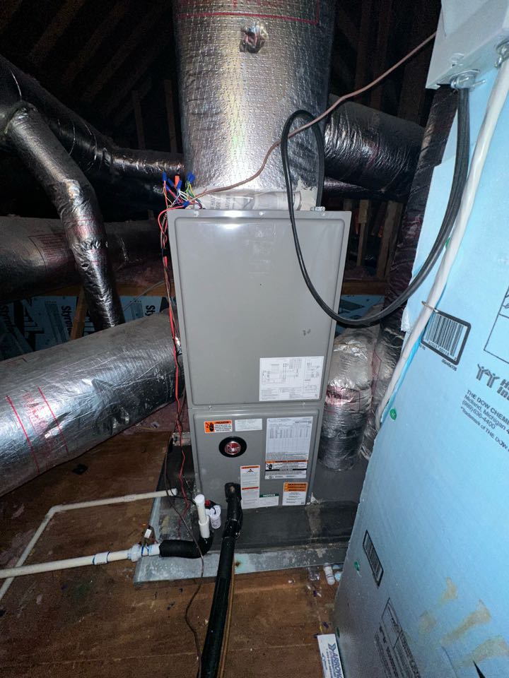 2 Rheem hp split ac tune up